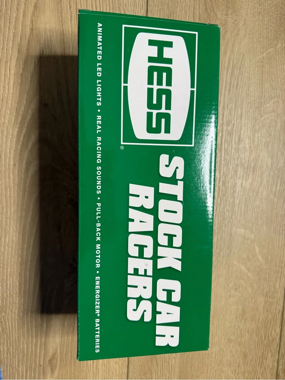 Brand new never opened Hess Green and White Holiday Racing Car Set - Kids Toys